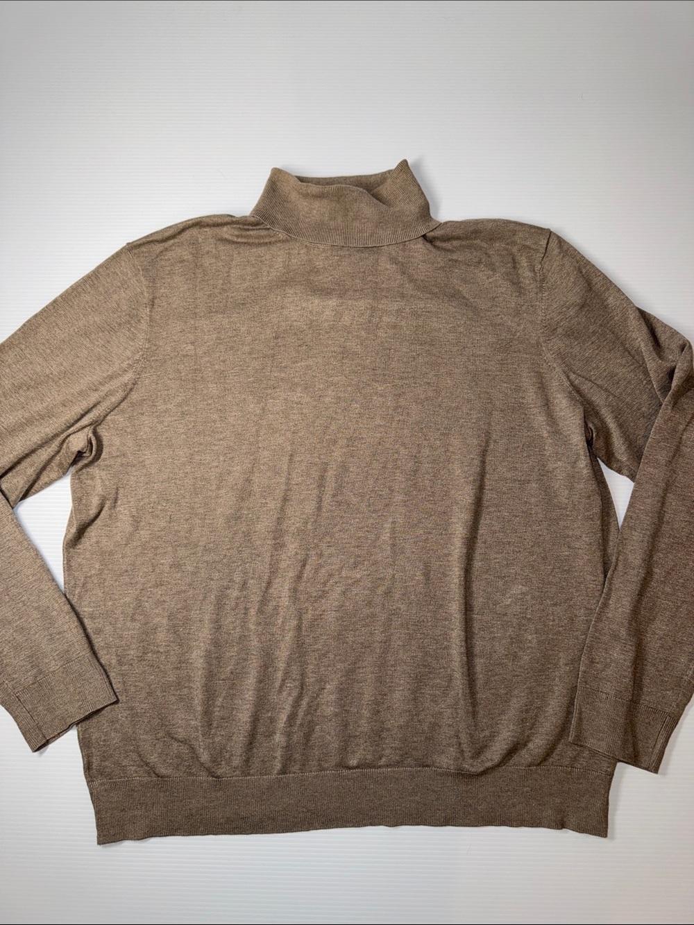 H&M Men's Taupe/Brown Turtleneck Sweater